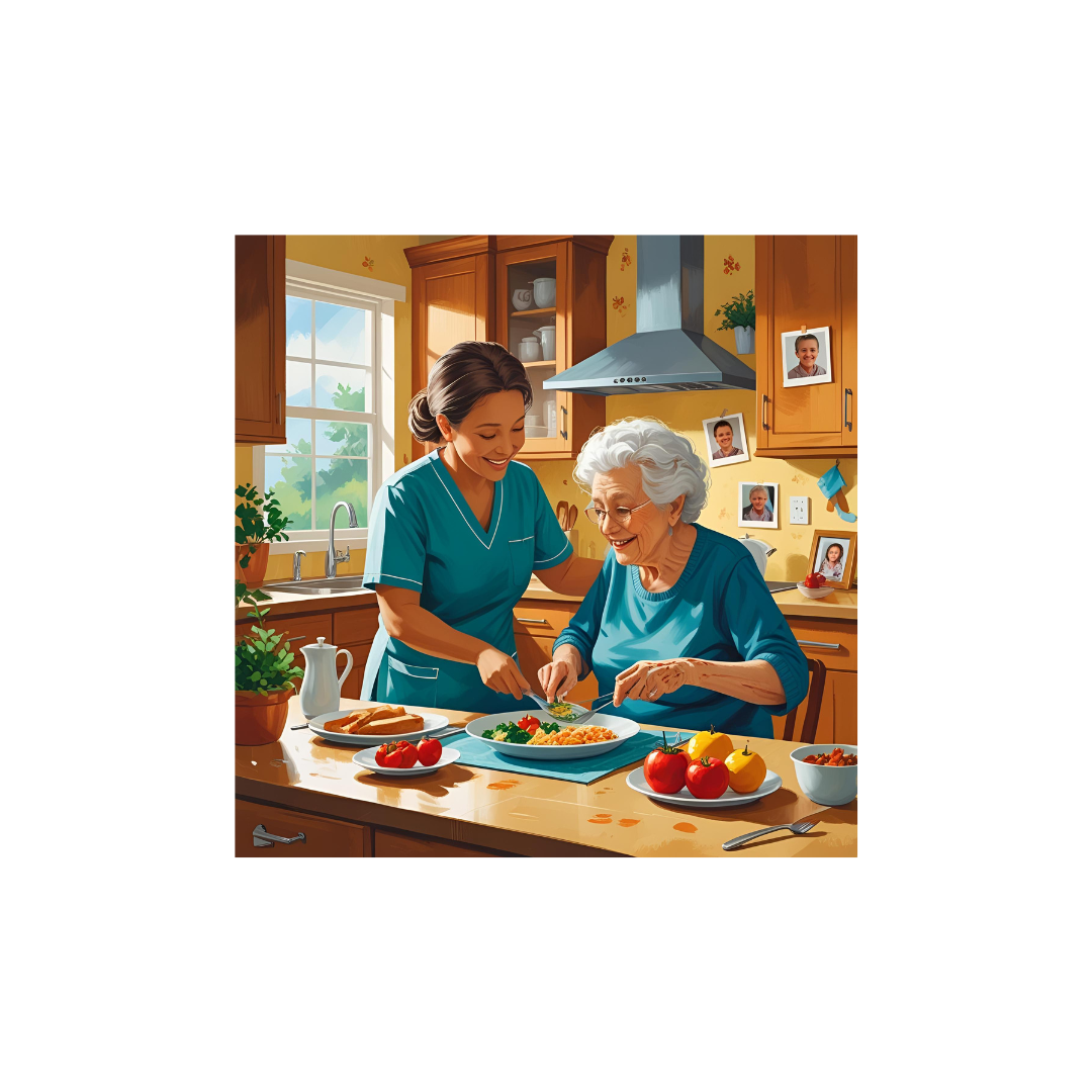 dementia care in a home environment, caring and looking after someone with dementia at home safely and promote independency