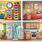 Designing a safe, secure, and dementia-friendly home environment with visual aids, Dementia-care home enviroment, dementia care at home 