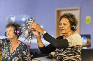 Why Music Reaches the Dementia Brain Music is stored differently in the brain compair short term memory. Because of this, someone who struggles to recall a name can often still sing a song word for word. The Alzheimer's Association explains that music can activate parts of the brain that survive dementia longer than other regions.