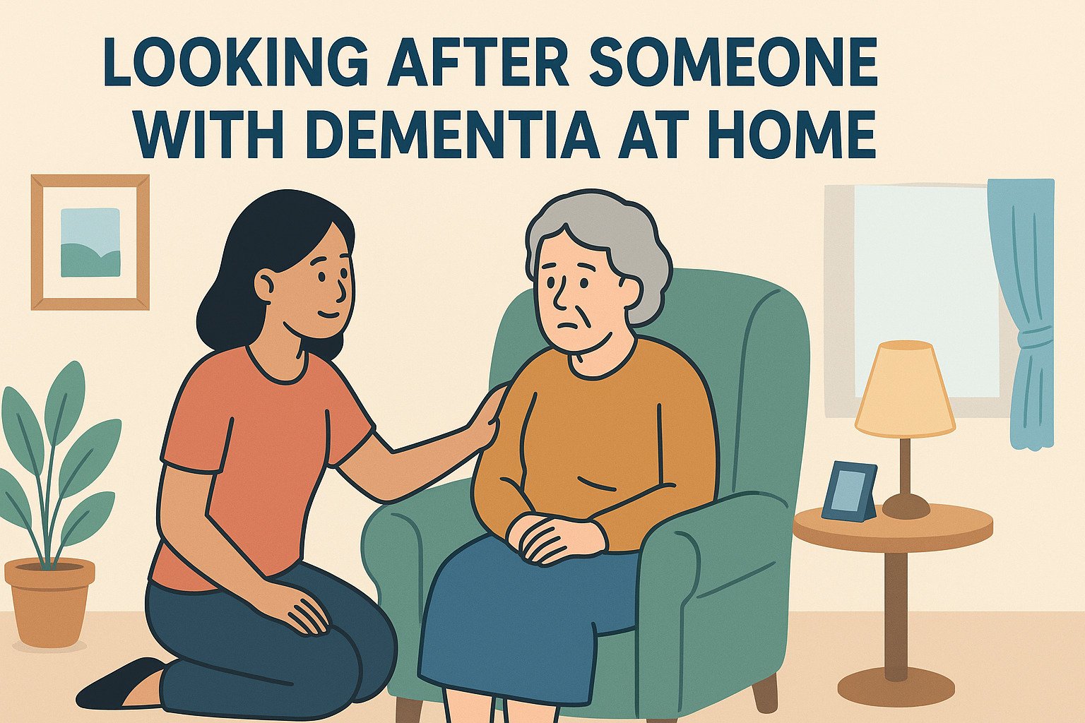 Looking After Someone with Dementia at Home, dementia care at home