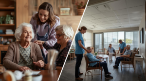 Behaviour Management: Dementia Care at Home Advantages of Home Behaviour Support Familiar environments reduce challenging behaviours. Additionally, established routines continue naturally. Furthermore, triggers remain more controllable.