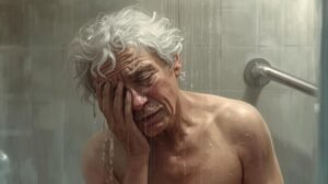 Why Someone with Dementia Refuses to Shower. Many carers mistakenly think their loved one is being stubborn. In reality, there's usually a clear reason behind the refusal. Understanding these causes helps you respond with patience rather than frustration. Fear of Water and Sensory Changes A shower spray can feel painful on sensitive skin. Furthermore, running water may sound extremely loud and frightening. Dementia also changes depth perception in unexpected ways. For instance, black bath mats may appear as deep holes. Similarly, shiny tiles can look dangerously slippery. These visual misinterpretations create genuine fear. Why Someone with Dementia Refuses to Shower. Many carers mistakenly think their loved one is being stubborn. In reality, there's usually a clear reason behind the refusal. Understanding these causes helps you respond with patience rather than frustration. Fear of Water and Sensory Changes A shower spray can feel painful on sensitive skin. Furthermore, running water may sound extremely loud and frightening. Dementia also changes depth perception in unexpected ways. For instance, black bath mats may appear as deep holes. Similarly, shiny tiles can look dangerously slippery. These visual misinterpretations create genuine fear.