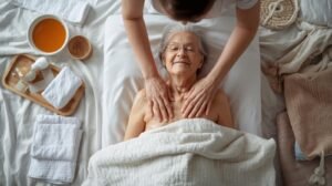 How to Give a Bed Bath with Dignity Sometimes, showering becomes impossible. In these cases, a bed bath can be calm and respectful. Prepare Everything First Gather all supplies beforehand: Bowl of warm water Several towels Clean clothes Mild soap Gloves if needed Preparation prevents stressful interruptions. Keep Them Covered Only uncover the specific area you're washing. This protects both warmth and dignity. Wash in Logical Sections Follow this order: Face and neck Arms and chest Abdomen Legs and feet Back Intimate areas last Dry Thoroughly Moisture trapped in skin folds causes damage. Pat each area completely dry before moving on. Reposition Gently Afterwards Turn them carefully to prevent pressure sores. Speak calmly throughout the entire process. How to Give a Bed Bath with Dignity Sometimes, showering becomes impossible. In these cases, a bed bath can be calm and respectful. Prepare Everything First Gather all supplies beforehand: Bowl of warm water Several towels Clean clothes Mild soap Gloves if needed Preparation prevents stressful interruptions. Keep Them Covered Only uncover the specific area you're washing. This protects both warmth and dignity. Wash in Logical Sections Follow this order: Face and neck Arms and chest Abdomen Legs and feet Back Intimate areas last Dry Thoroughly Moisture trapped in skin folds causes damage. Pat each area completely dry before moving on. Reposition Gently Afterwards Turn them carefully to prevent pressure sores. Speak calmly throughout the entire process.