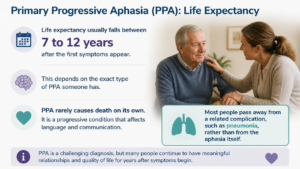 What primary progressive aphasia actually is Primary progressive aphasia, often called PPA, is an uncommon form of dementia. Rather than starting with memory loss, it begins by slowly affecting language. Someone might struggle to find the right word, or find it harder to follow a conversation. What primary progressive aphasia actually is Primary progressive aphasia, often called PPA, is an uncommon form of dementia. Rather than starting with memory loss, it begins by slowly affecting language. Someone might struggle to find the right word, or find it harder to follow a conversation.